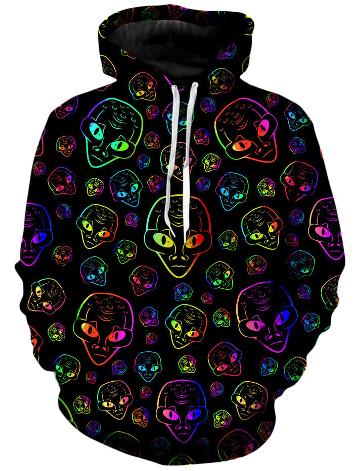 Alien Invasion Unisex Hoodie Sartoris Art Epic Hoodie