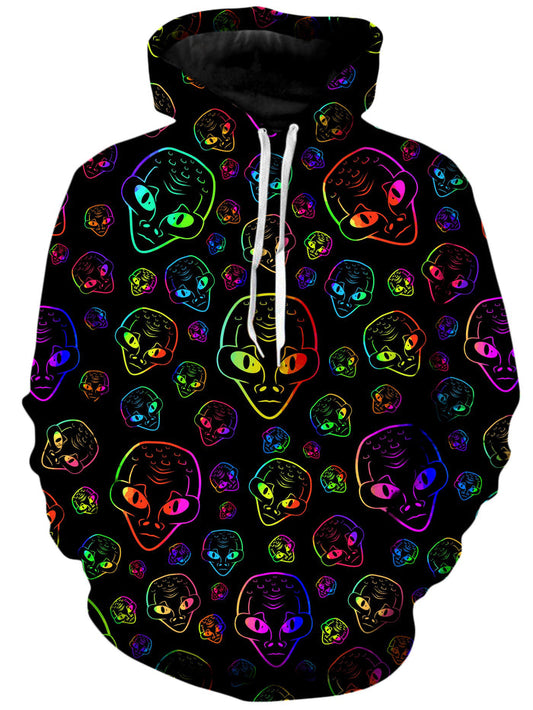 Alien Invasion Unisex Hoodie Sartoris Art Epic Hoodie