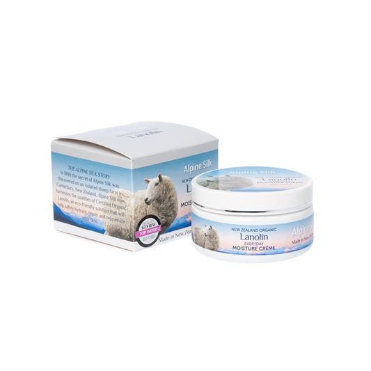 Alpine Silk - Organic Lanolin Everyday Moisture Creme 100g