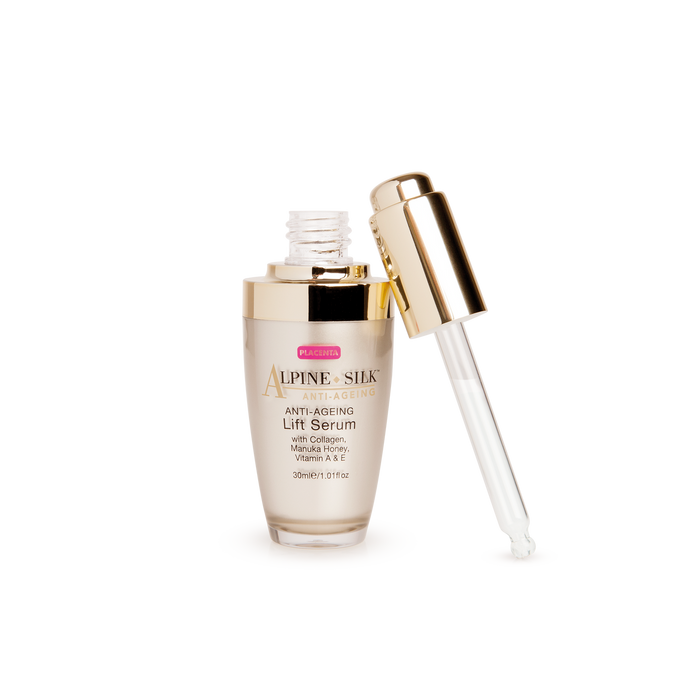 Alpine Silk Gold - Lanolin/Placenta Anti Ageing Lift Serum 30ml