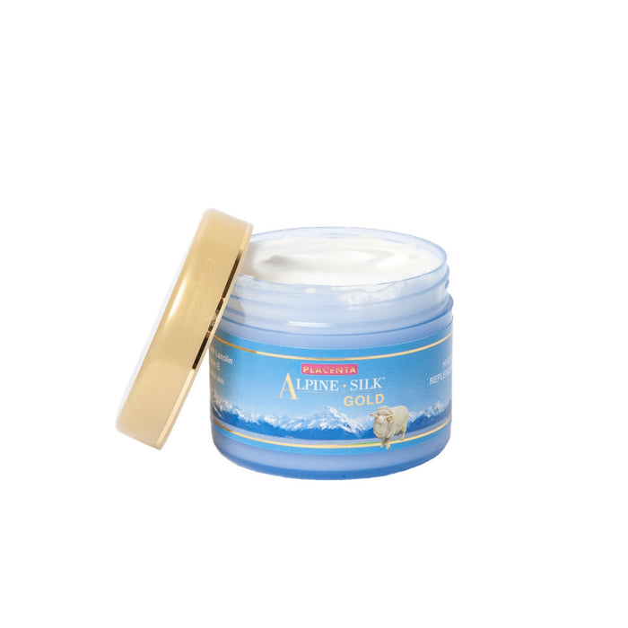 Alpine Silk Gold - Lanolin/Placenta Hydra Plus Replenishing Creme 100g