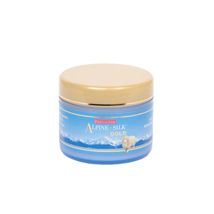 Alpine Silk Gold - Lanolin/Placenta Hydra Plus Replenishing Creme 100g