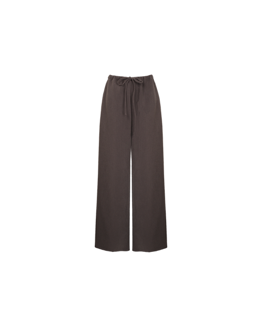 ANDIE SUIT PANT CHARCOAL