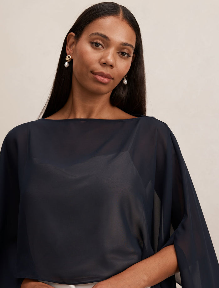 Arianna Chiffon Cape Forever New