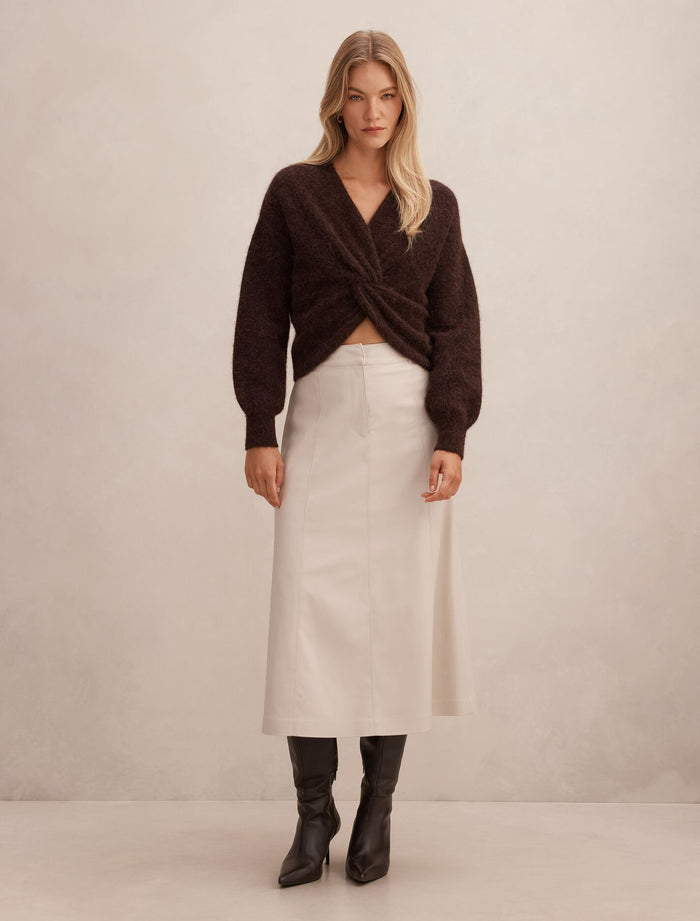 Arianne Twist Front Sweater Forever New