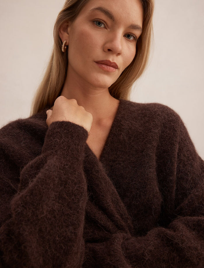 Arianne Twist Front Sweater Forever New