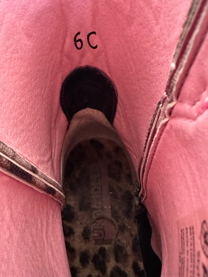 ARIAT PINK CAMO BOOTS 36.5