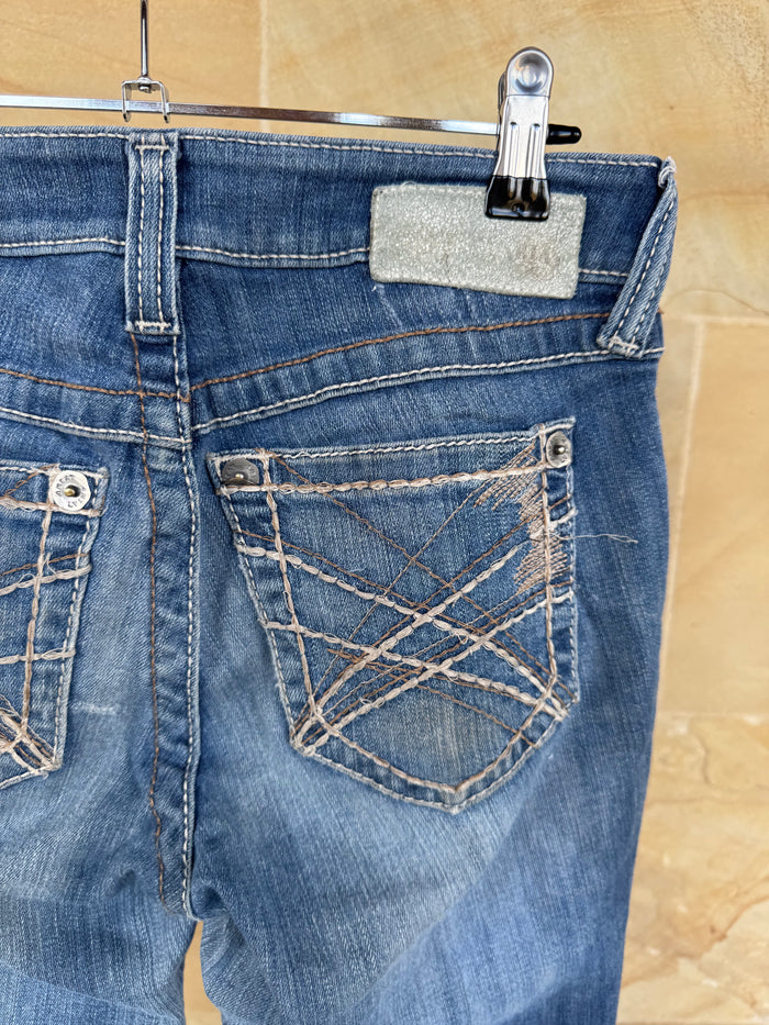 ARIAT TURQUOISE JEANS 26R