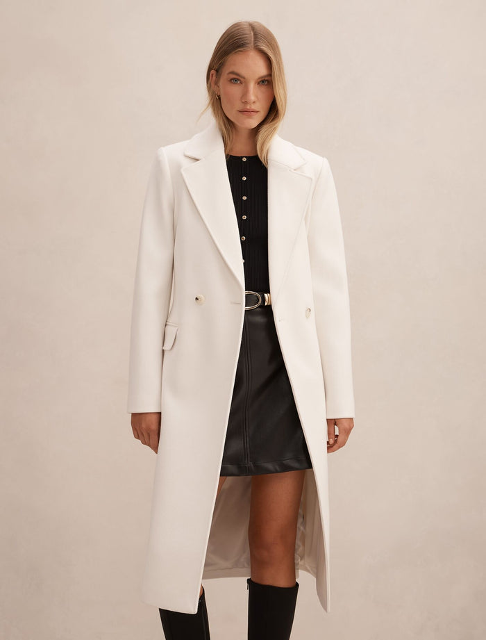 Ariella Double Breasted Coat Forever New