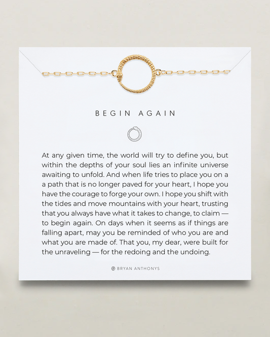 Begin Again Icon Necklace