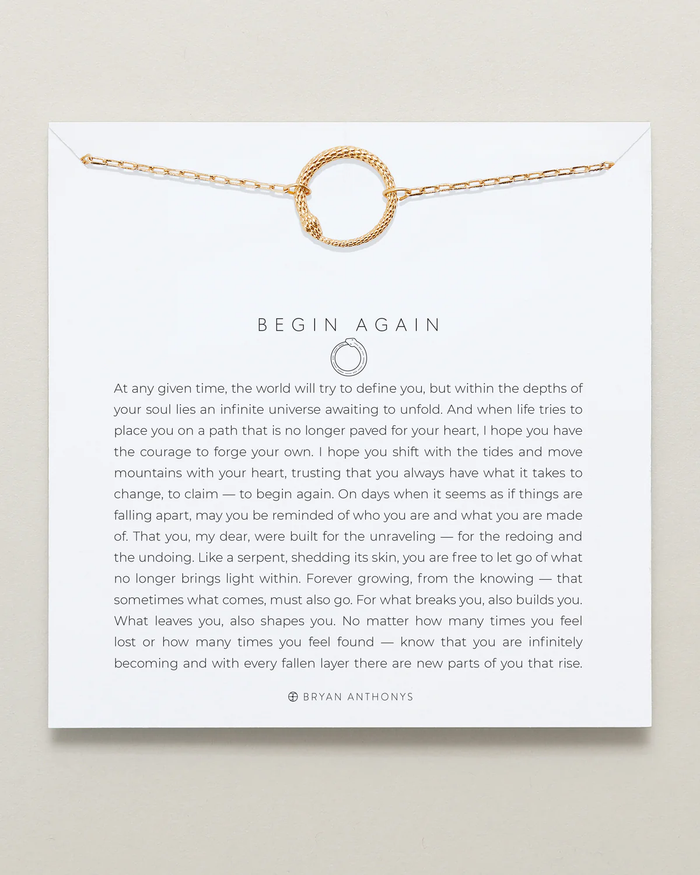Begin Again Icon Necklace