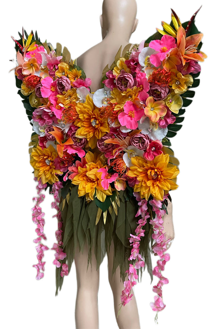 Bird of Paradise Tropical Fairy with Wings