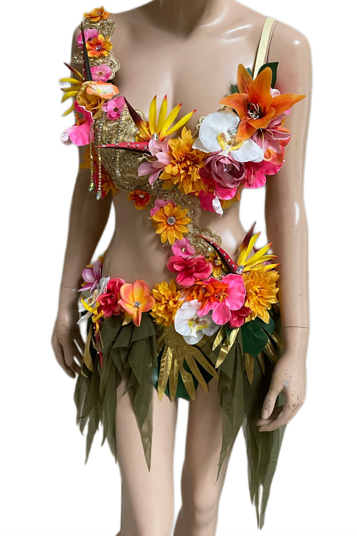 Bird of Paradise Tropical Fairy with Wings