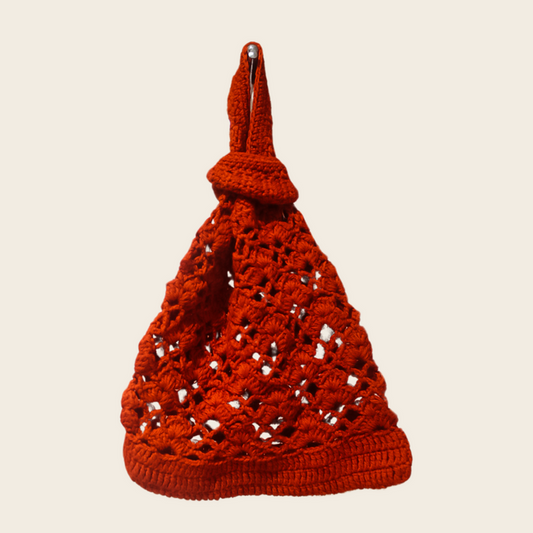 Blair Knot Bag - Ecofriendly Handknitted Crochet Bag for Women - Mojopanda Organic  Store