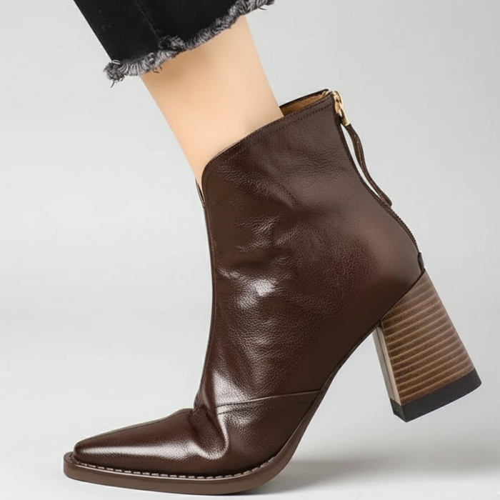 Bottines de Luxe à Talon Moyen