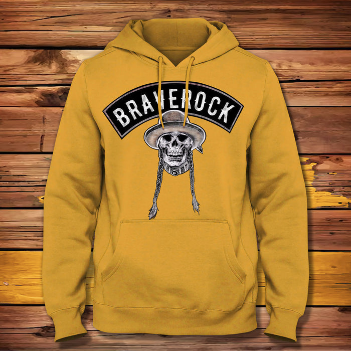 Braverock X NSRGNTS Collab Mustarrrrd Hoodie