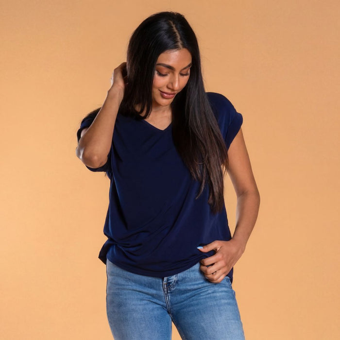Brigitte Brianna Blouse Tee - SexyModest Boutique