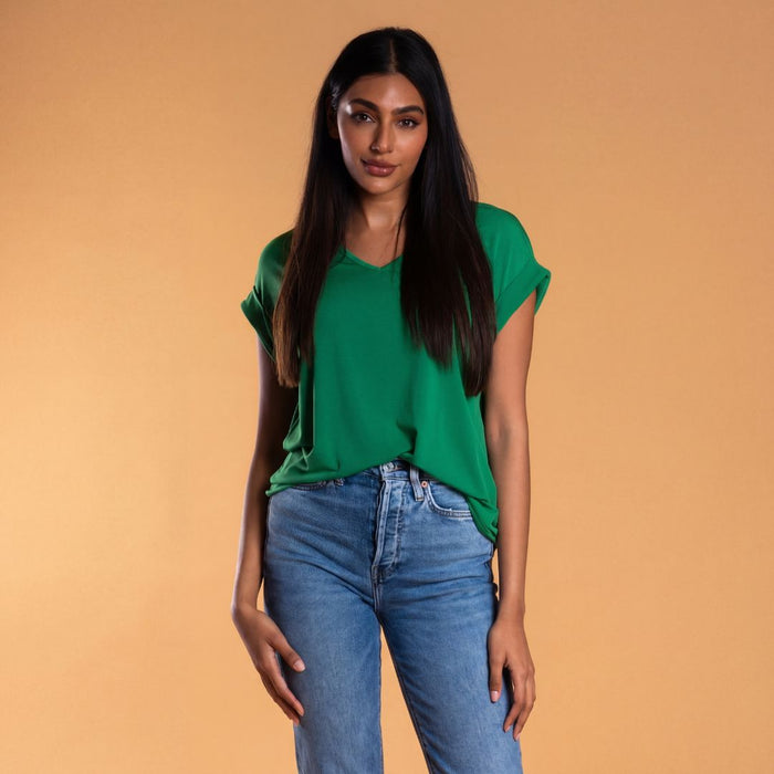 Brigitte Brianna Blouse Tee - SexyModest Boutique