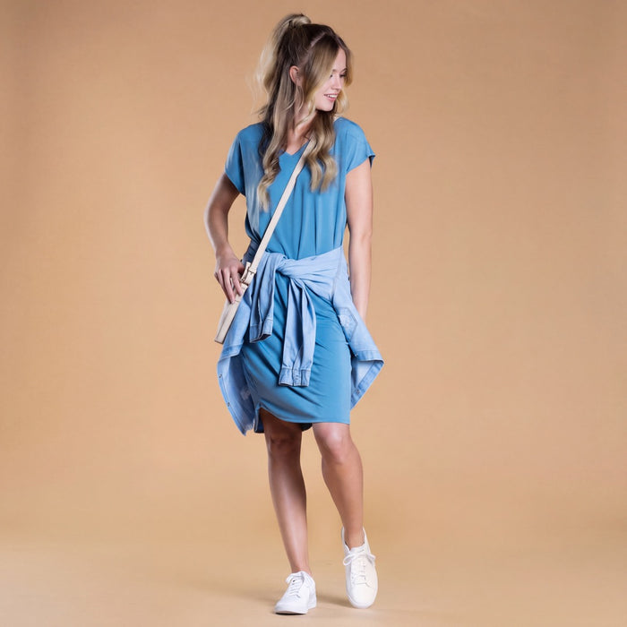 Brigitte Brianna Day to Day Pocket Dress