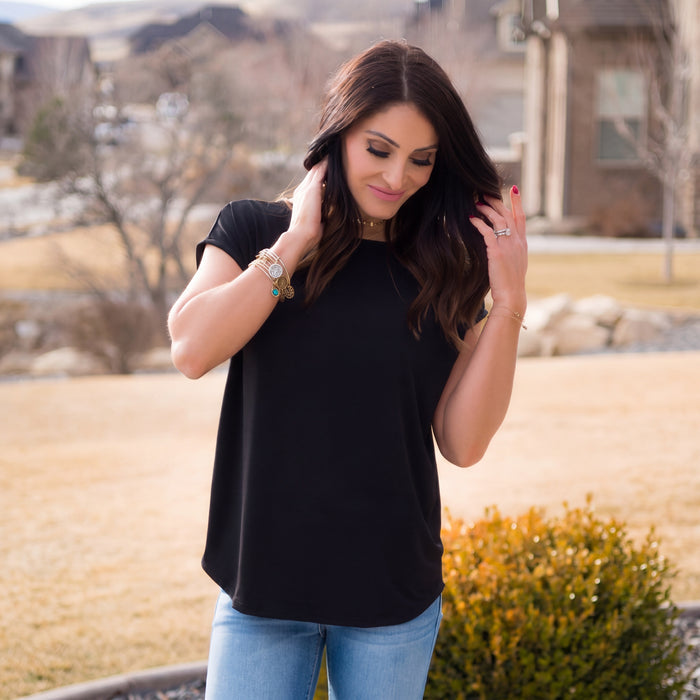 Brigitte Brianna Everyday Tee - SexyModest Boutique