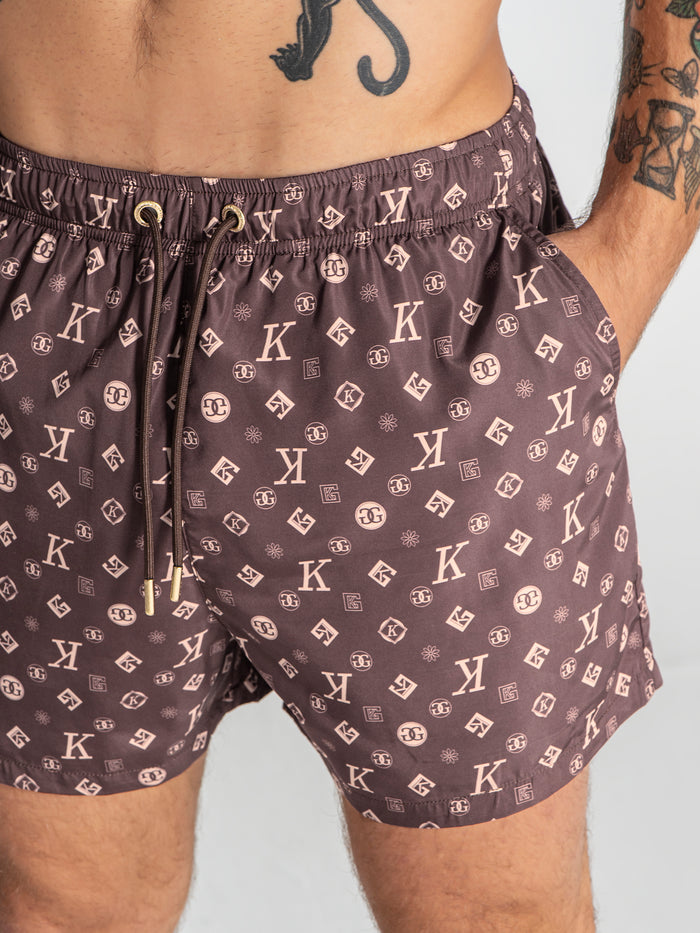 swimshorts / Brown ChoKo Swimshorts