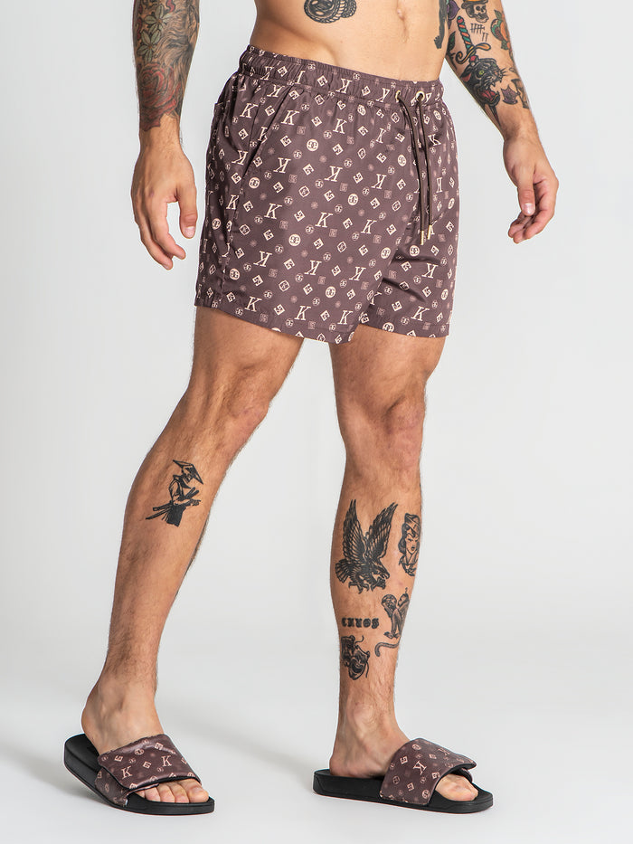 swimshorts / Brown ChoKo Swimshorts