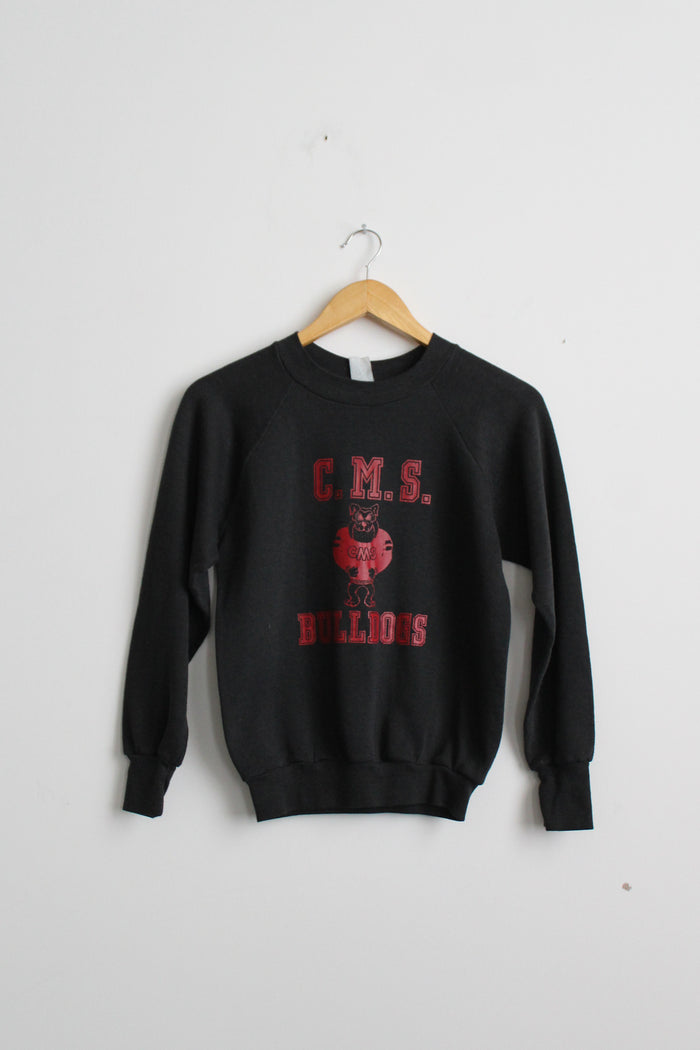 bulldog graphic sweatshirt