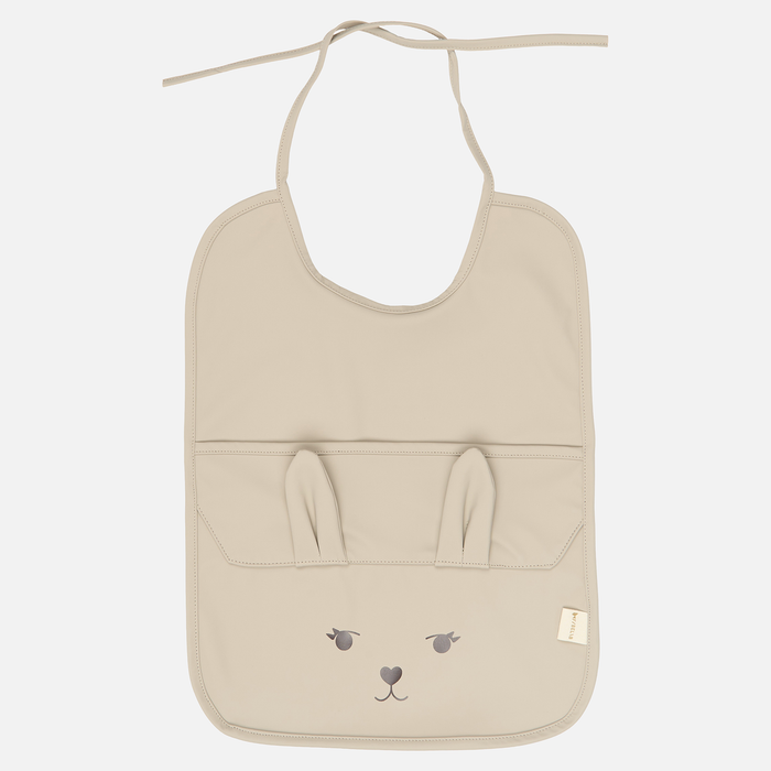 Bunny Bib - Ash Rose - Set of 2