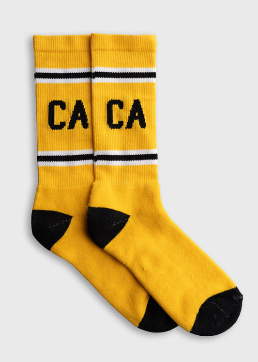 Cotton polyester blend crew socks with stretch fit and durable construction, one size everyday sock