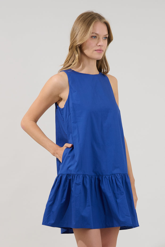 Cala Shift Drop Waist Mini Dress
