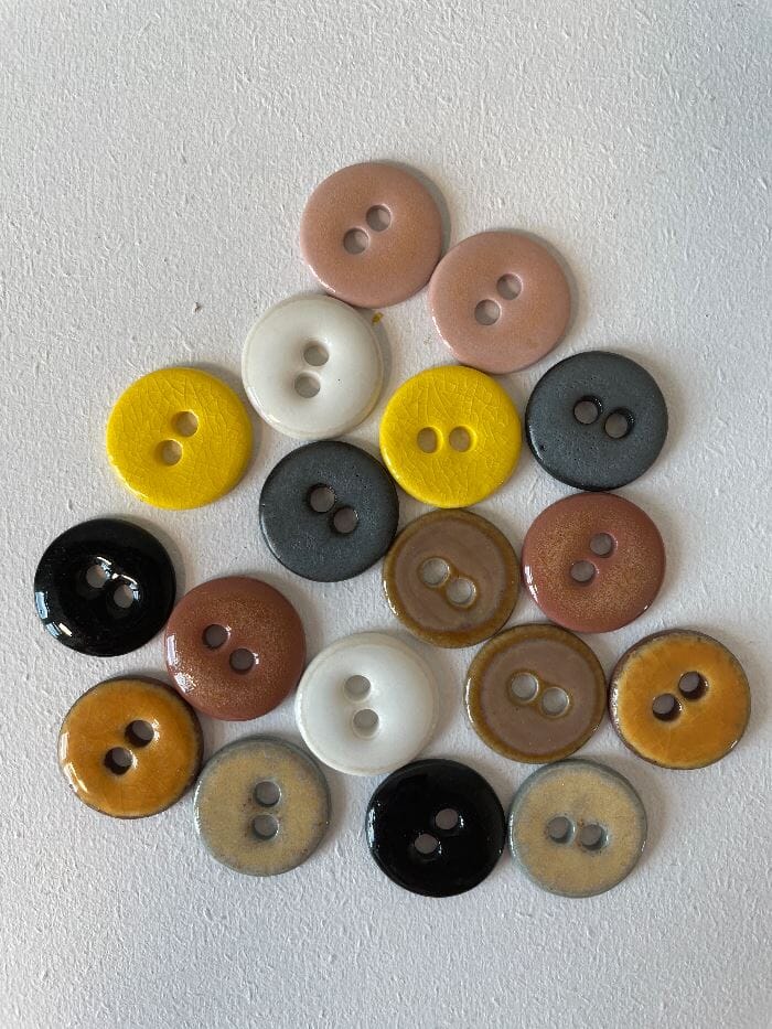 Ceramic buttons 20 mm, by Birthe Sahl Accessories Birthe Sahl