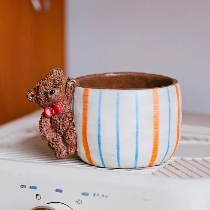 ceramic coffee cup handmade.