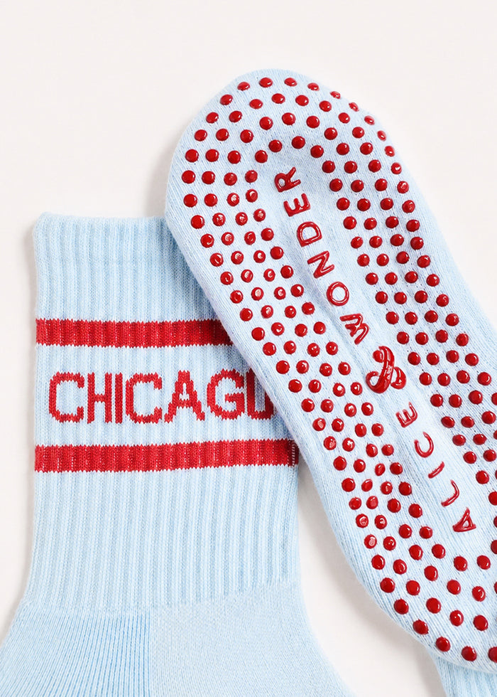 Chicago Long Crew Pilates Sock