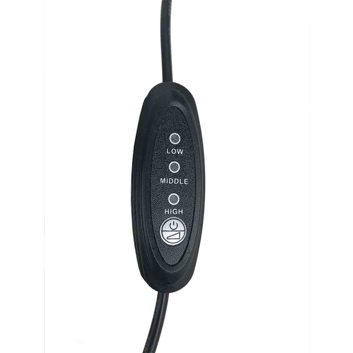heated neck stretcher with massage nodes; USB powered neck support device; V-shaped heated neck stretcher; adjustable neck traction device with heat settings; EVA foam neck stretcher with auto shut-off; heated neck relaxation accessory