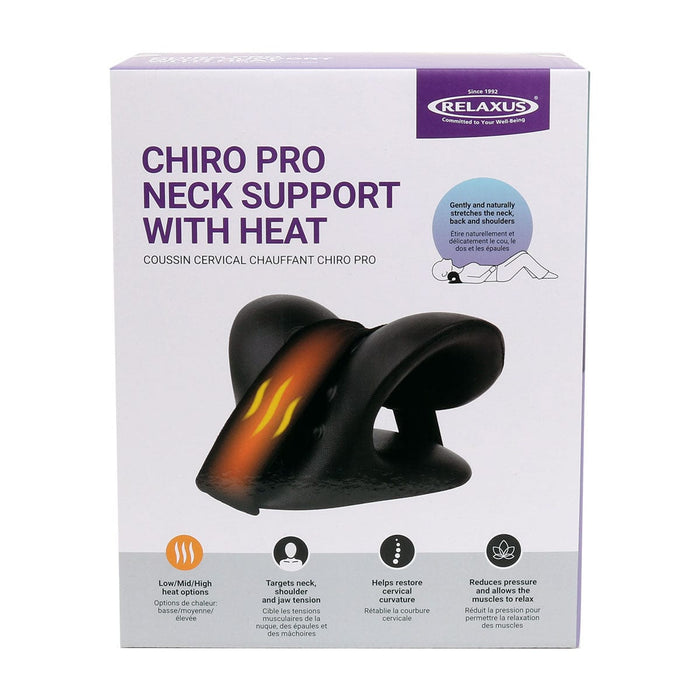 heated neck stretcher with massage nodes; USB powered neck support device; V-shaped heated neck stretcher; adjustable neck traction device with heat settings; EVA foam neck stretcher with auto shut-off; heated neck relaxation accessory