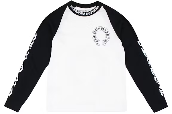 Chrome Hearts Long Sleeve T-Shirt "White/Black"