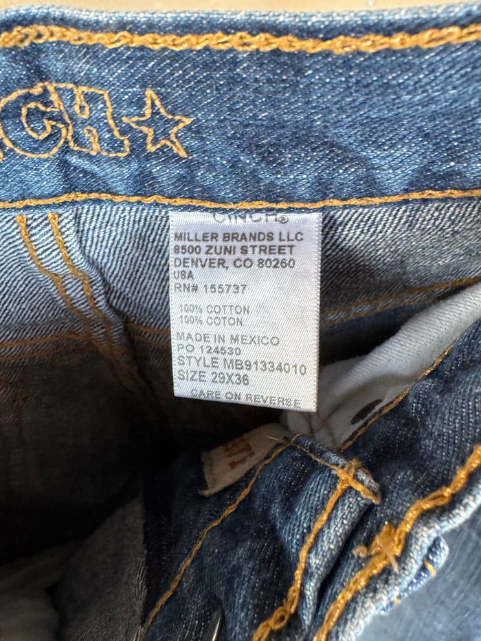 CINCH GOLD LABEL JEANS 29/36