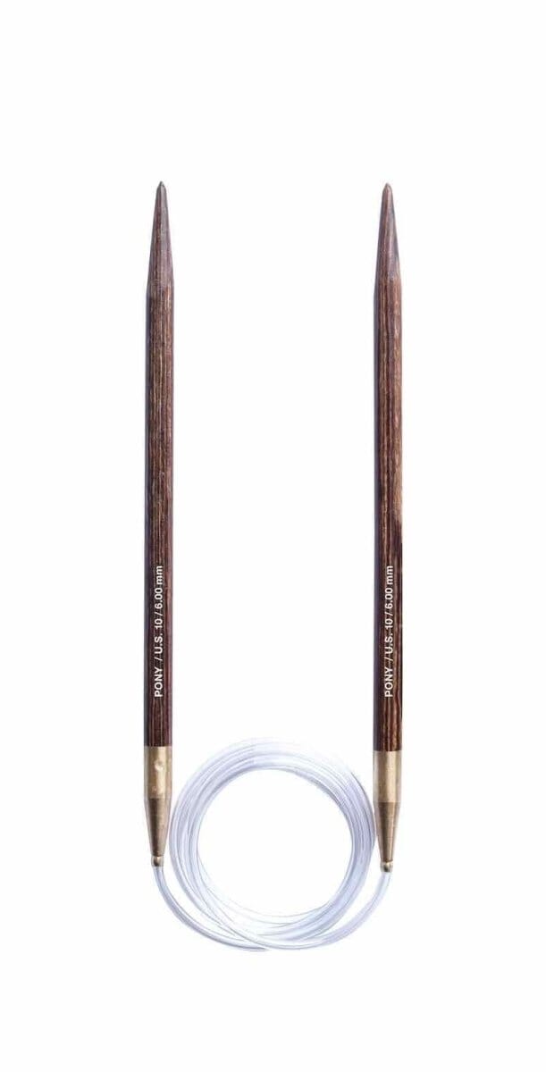 6 mm - US 10 / 80 cm - 31 1/2 in