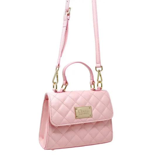 Claris the Chicest Mouse in Paris™ Quilted Pink Handbag