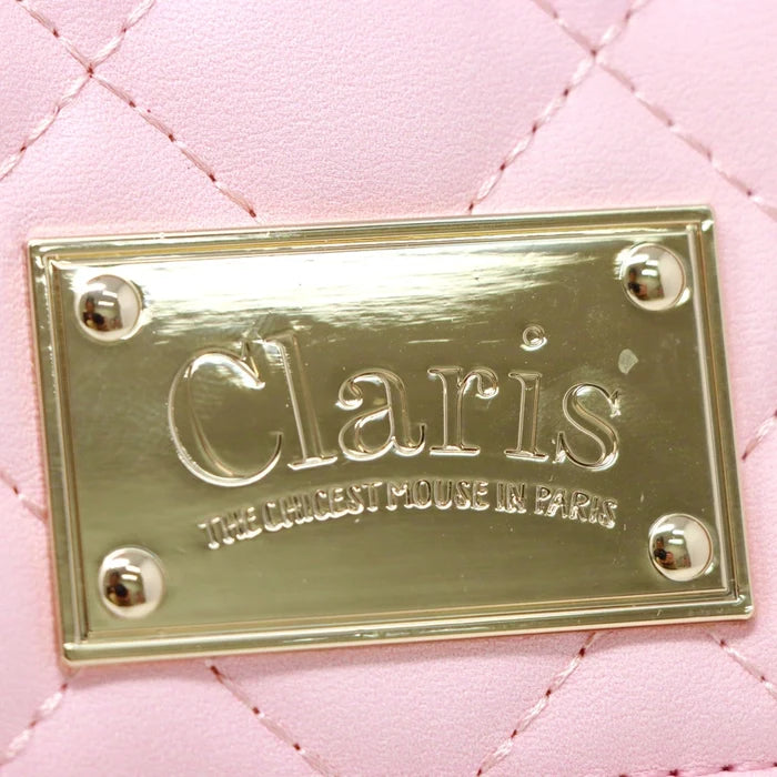 Claris the Chicest Mouse in Paris™ Quilted Pink Handbag
