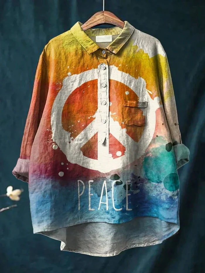 CLAUDINE™ - Serene Art Shirt