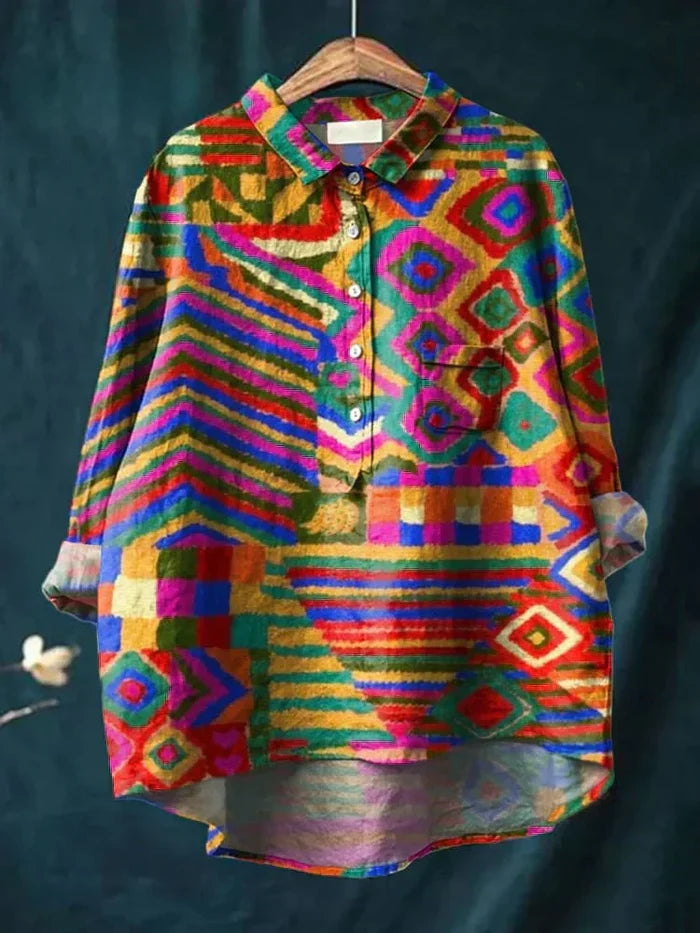 CLAUDINE™ - Serene Art Shirt