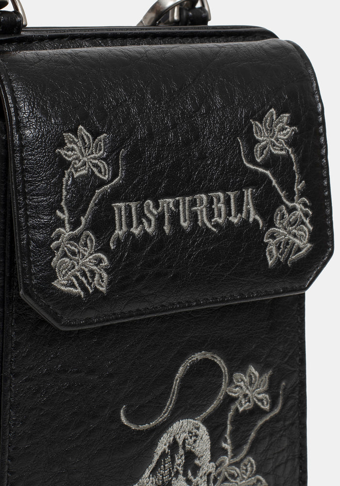 Colette Rat Embroidered Crossbody Phone Bag