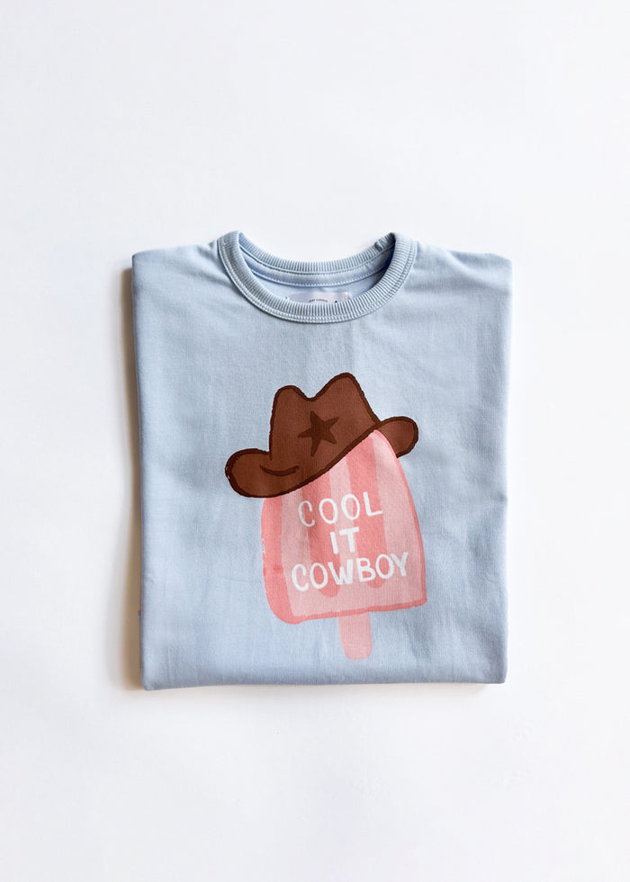 Cool It Cowboy Oversized Tee