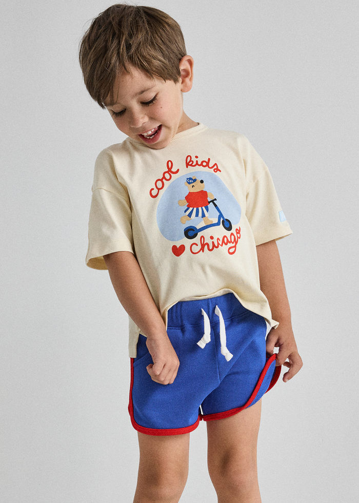 Cool Kids Love Chicago Oversized Tee & Short Set