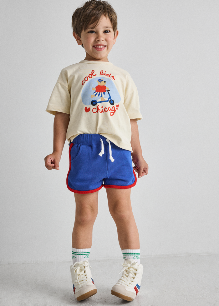 Cool Kids Love Chicago Oversized Tee & Short Set