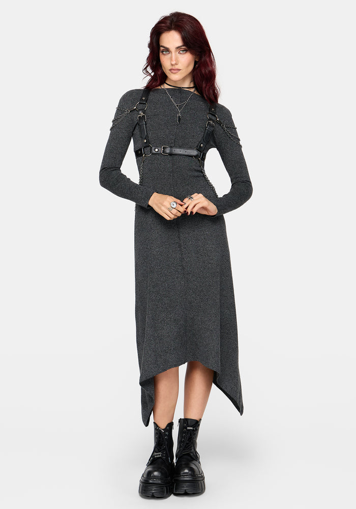 Coralie Exposed Seam Knit Dress