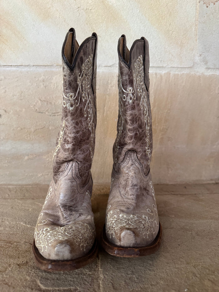 CORRAL TEEN BOOTS UK 4