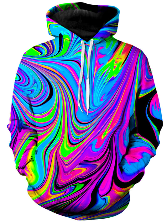 Cosmic Flow Unisex Hoodie Psychedelic Pourhouse Epic Hoodie
