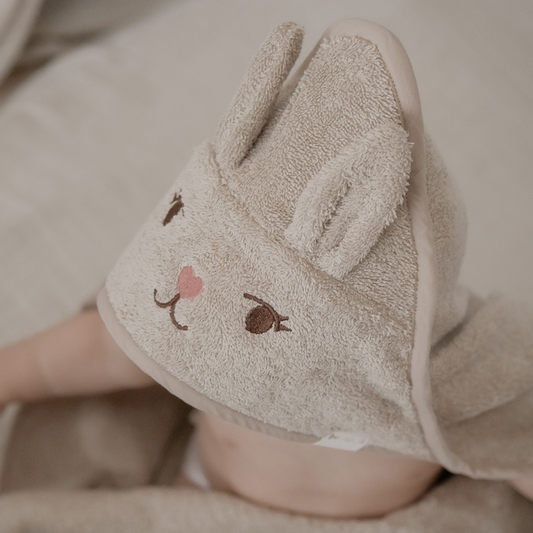 Cotton Bunny Towel - Oxford Tan